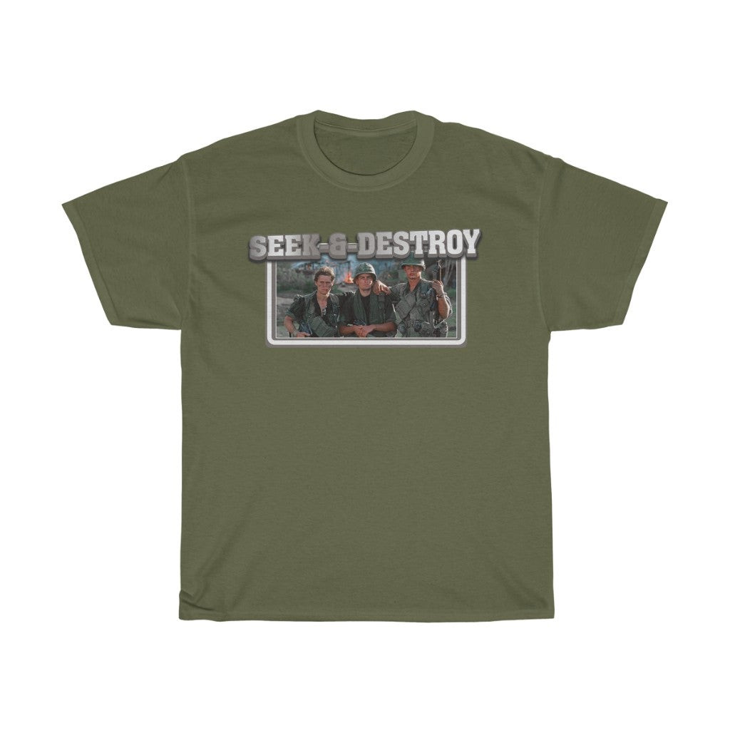 Serial Killers Movie Seek Destroy Movie Unisex Heavy Cotton Tee 211015