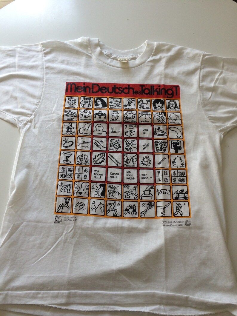 Set Of 2 80S Mein Deutsches Talkingt T Shirts