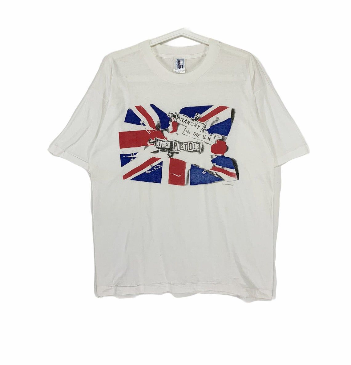 Sex pistols anarchy in UK promo vintage shirt