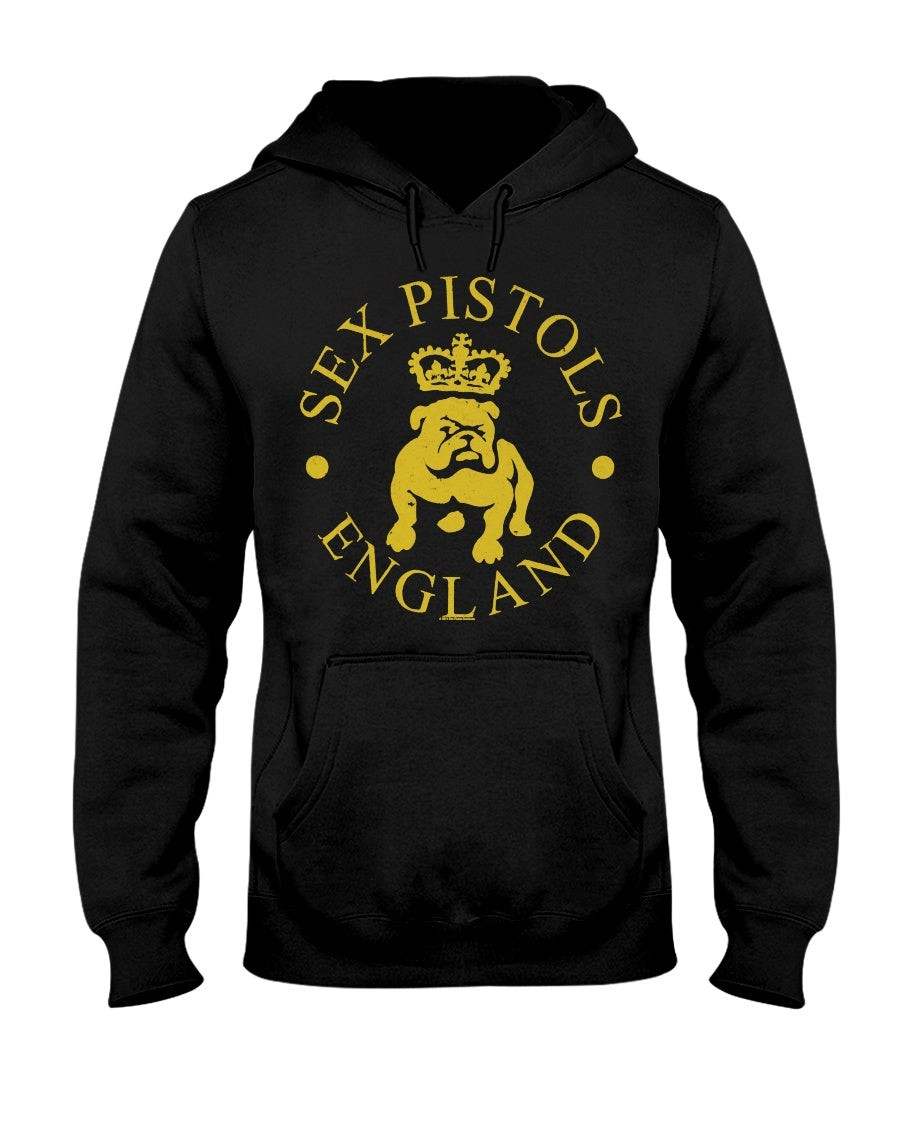 Sex Pistols Bulldog England Logo Hoodie 210918
