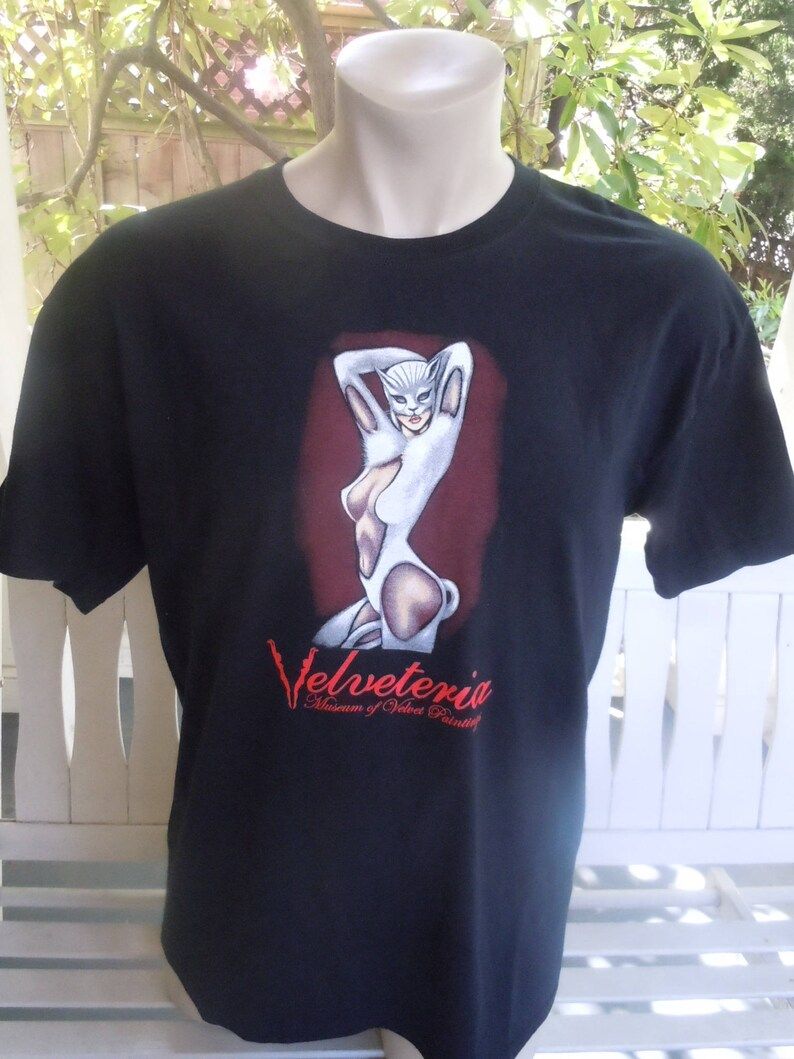 Sexy Velvet Paintings Museum Shirt Single Sided
