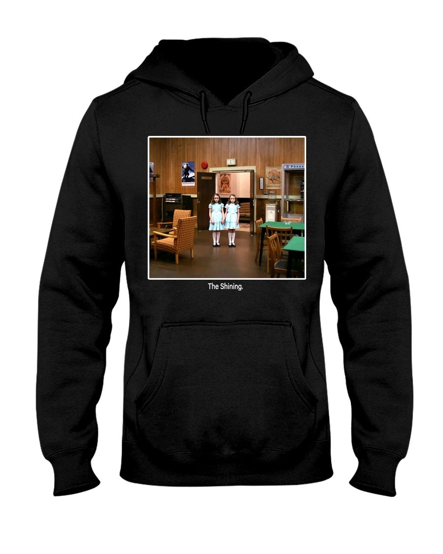 Shop The Shining Twins Champion By Dumbgood Hoodie 211127