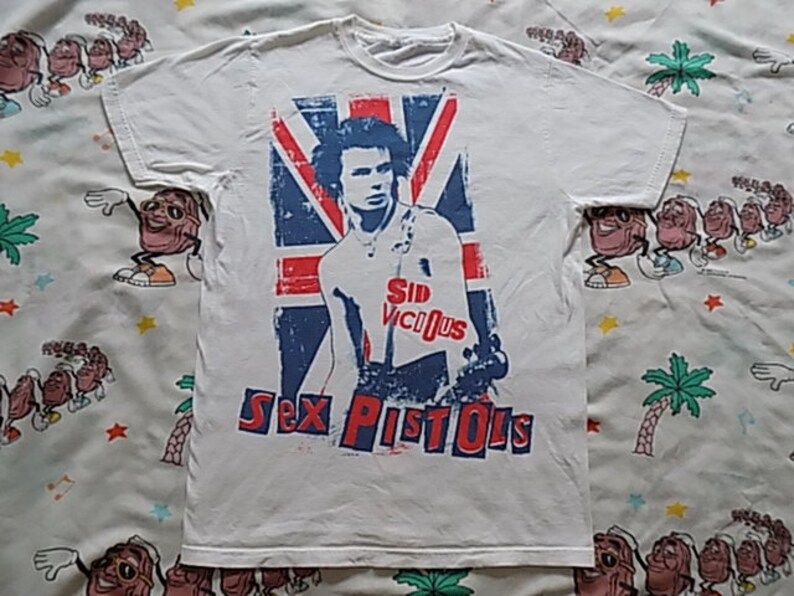 Sid Vicious Sex Pistols T Shirt Size Small Soft And Thin Uk Punk Icon