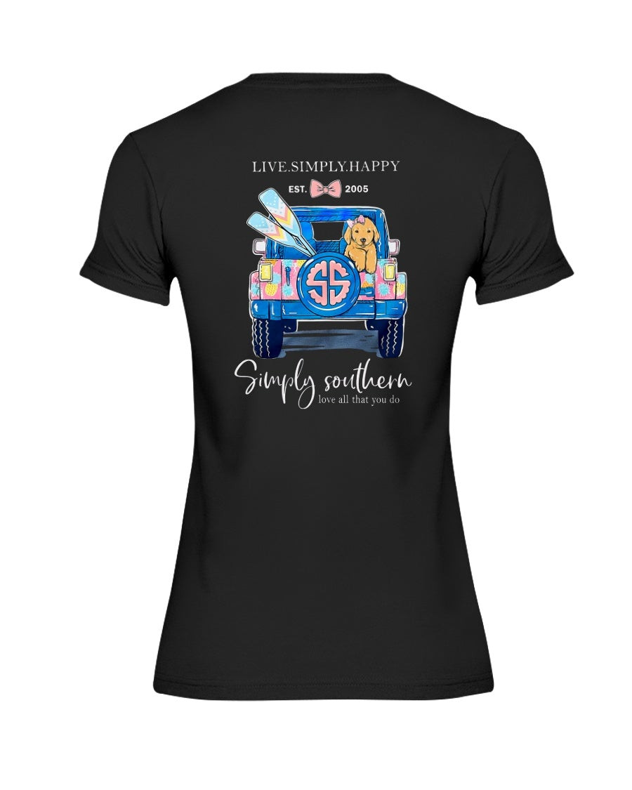 Simply Southern Jeep Ladies T Shirt 210915