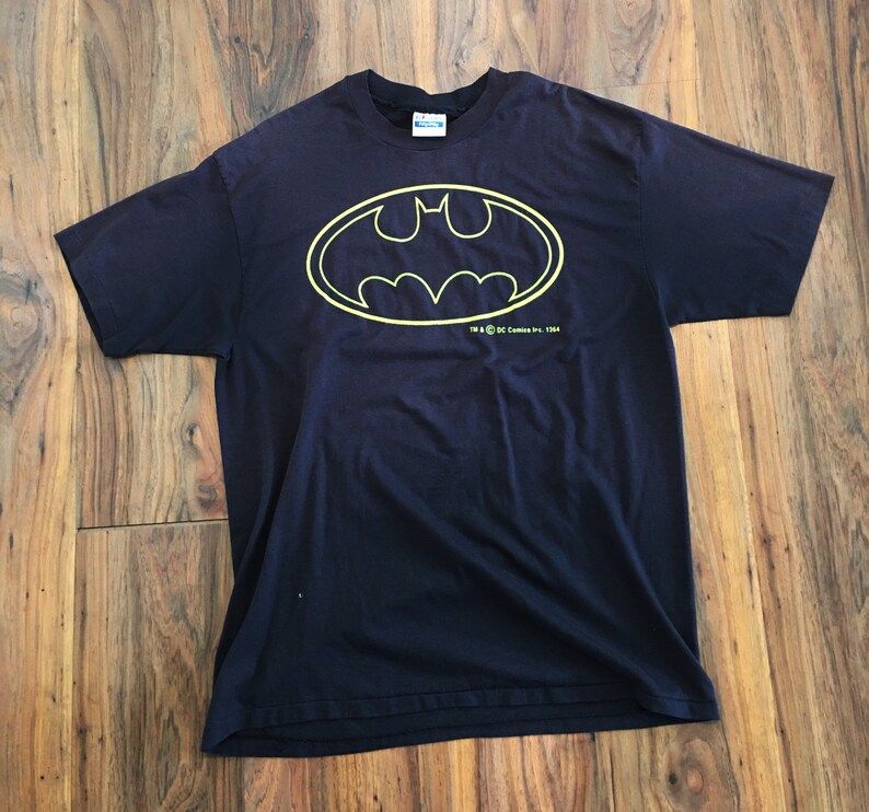 Single Stitch Batman Tee Rare Design Shirt