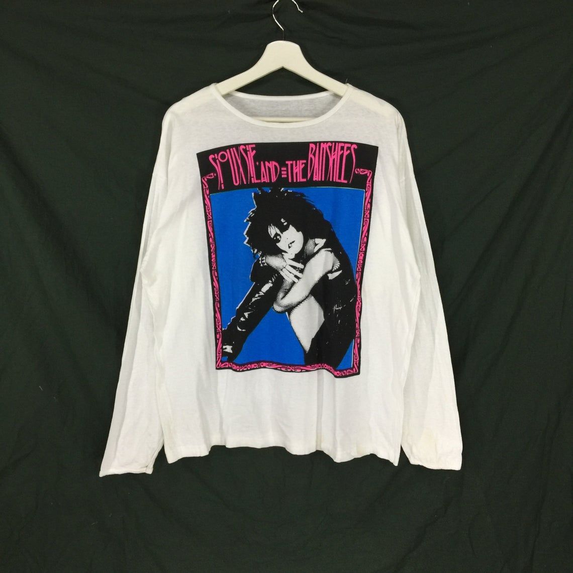 Siouxsie and the Banshees vtg 80s postpunk concert tour shirt