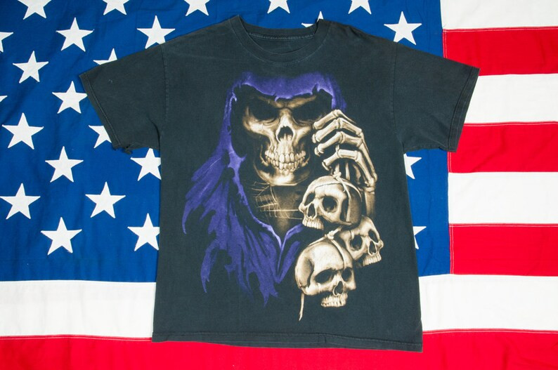 Skeleton In Purple Cowl Rare Design Shirt