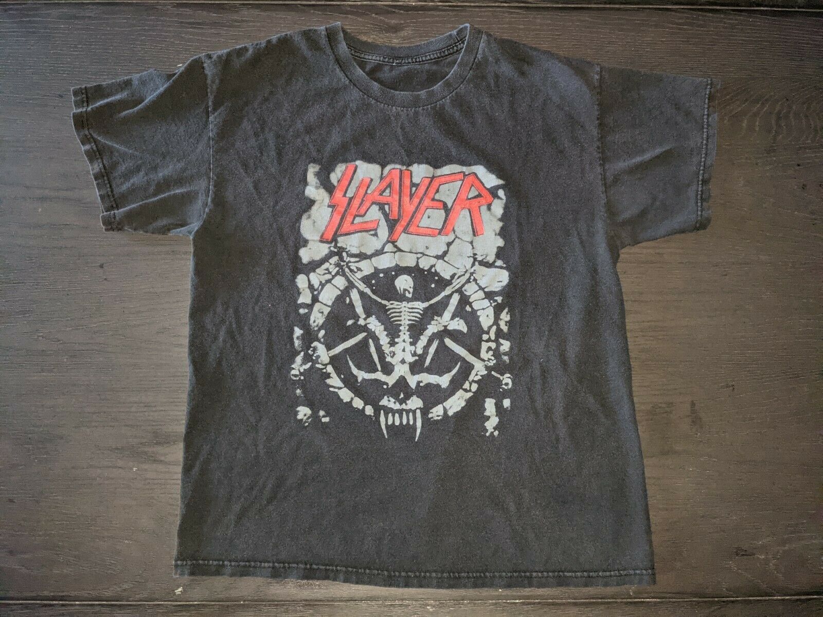 Slayer Band Shirt Divine Intervention Black Vintage Retro Thrash Metal