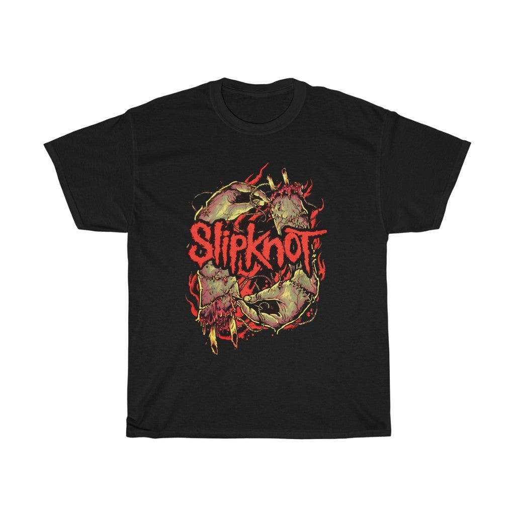 Slipknot Stitch Hands Unisex Heavy Cotton Tee 211015