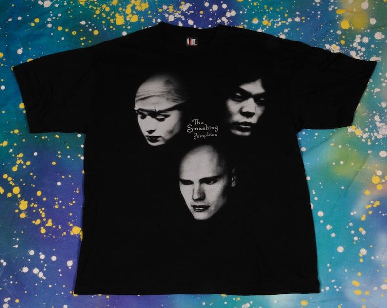 Smashing Pumpkins Corgan Alternative Rock T Shirt