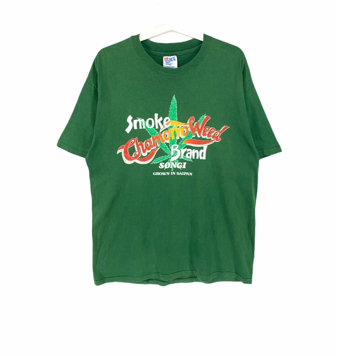 Smoke Chamorro weed brand vintage 90s shirt