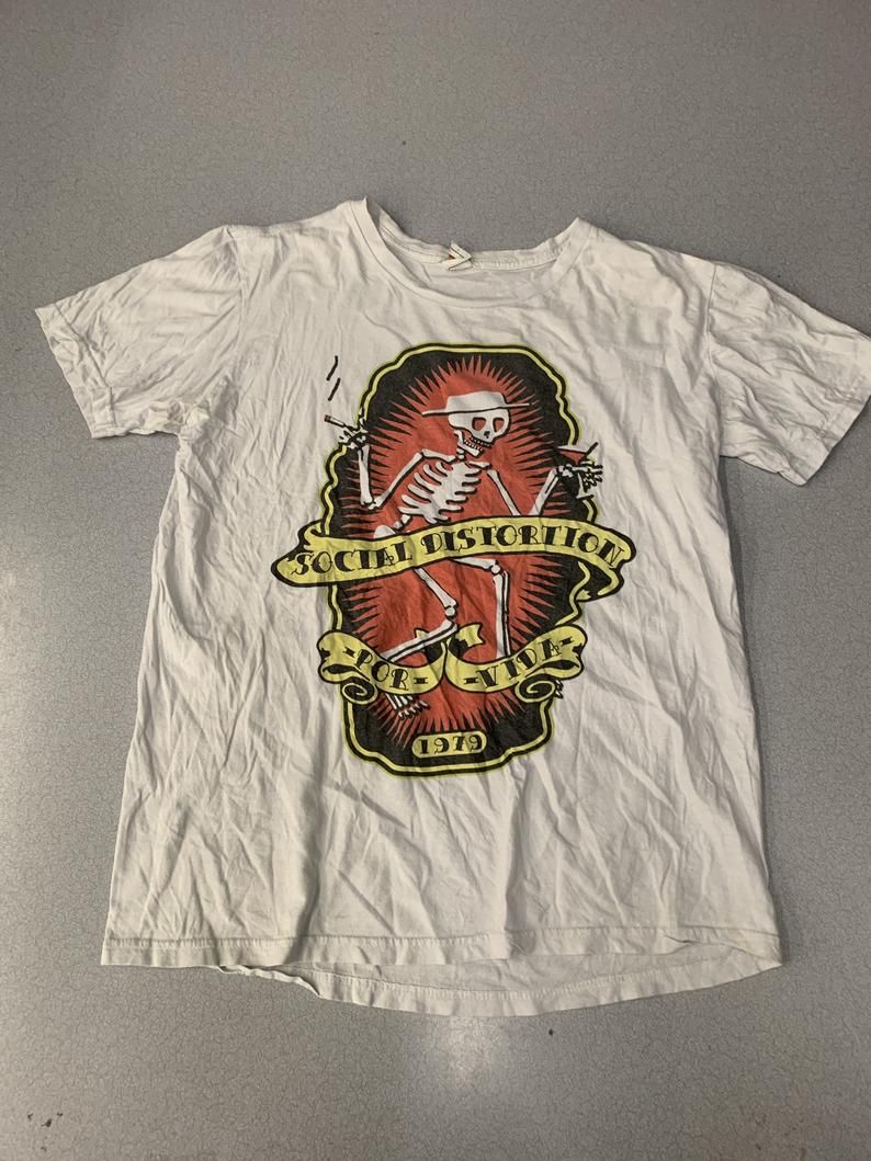 Social Distortion Por Vida Music Shirt