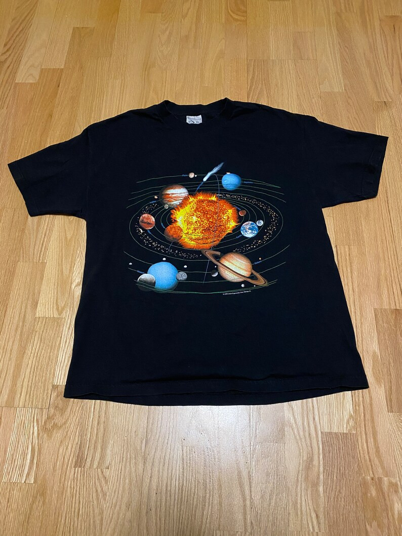 Solar System 1998 Black Short Sleeve