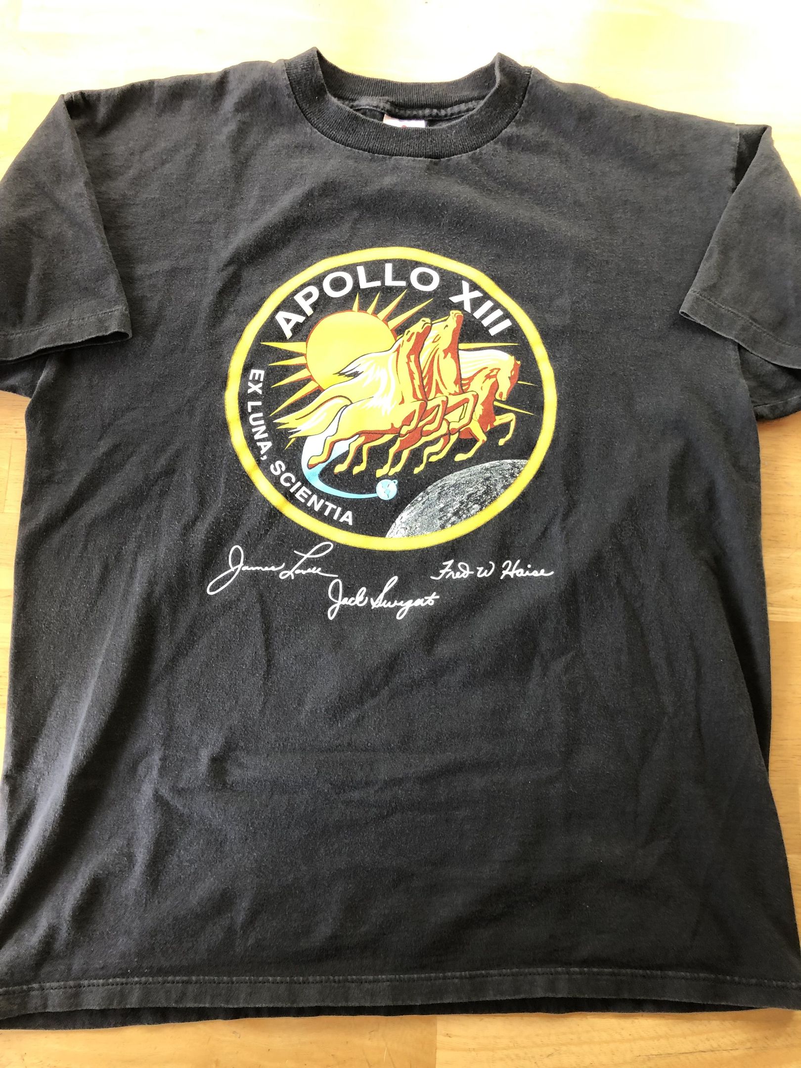 Sold Vintage Nasa Apollo Xiii shirt 90s shirt