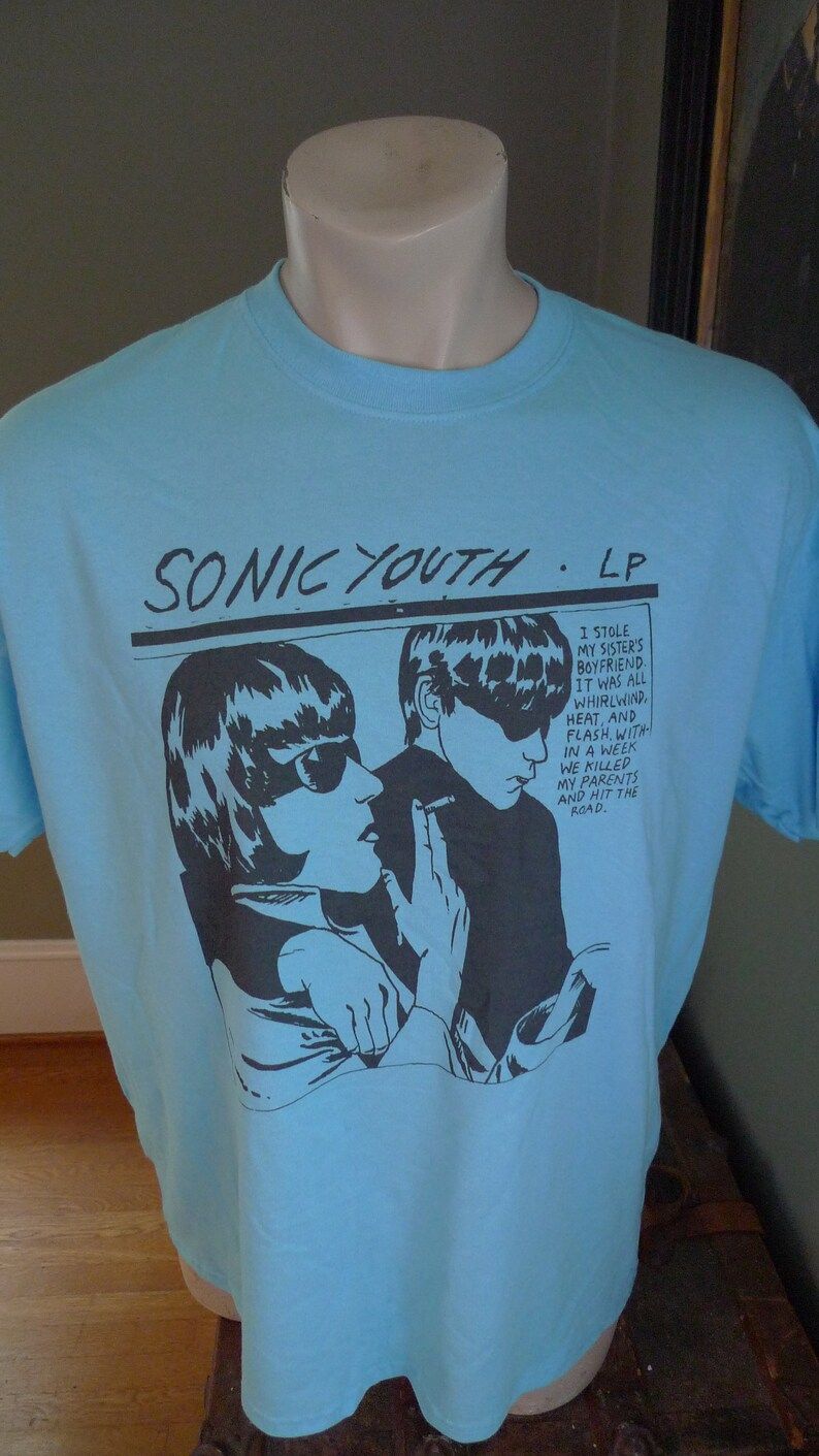 Sonic Youth Shirt Rare Design Shirt