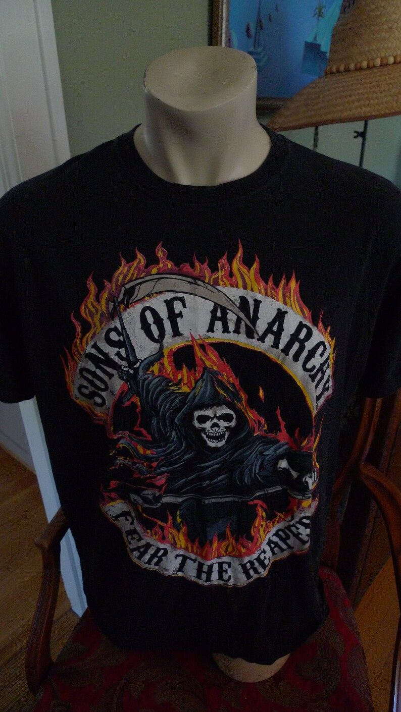 Sons Of Anarchy Soa Shirt Single Sided