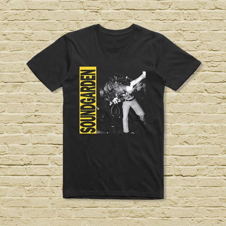 Soundgarden Shirt American Rock Band Louder Than Love Chris Cornell shirt