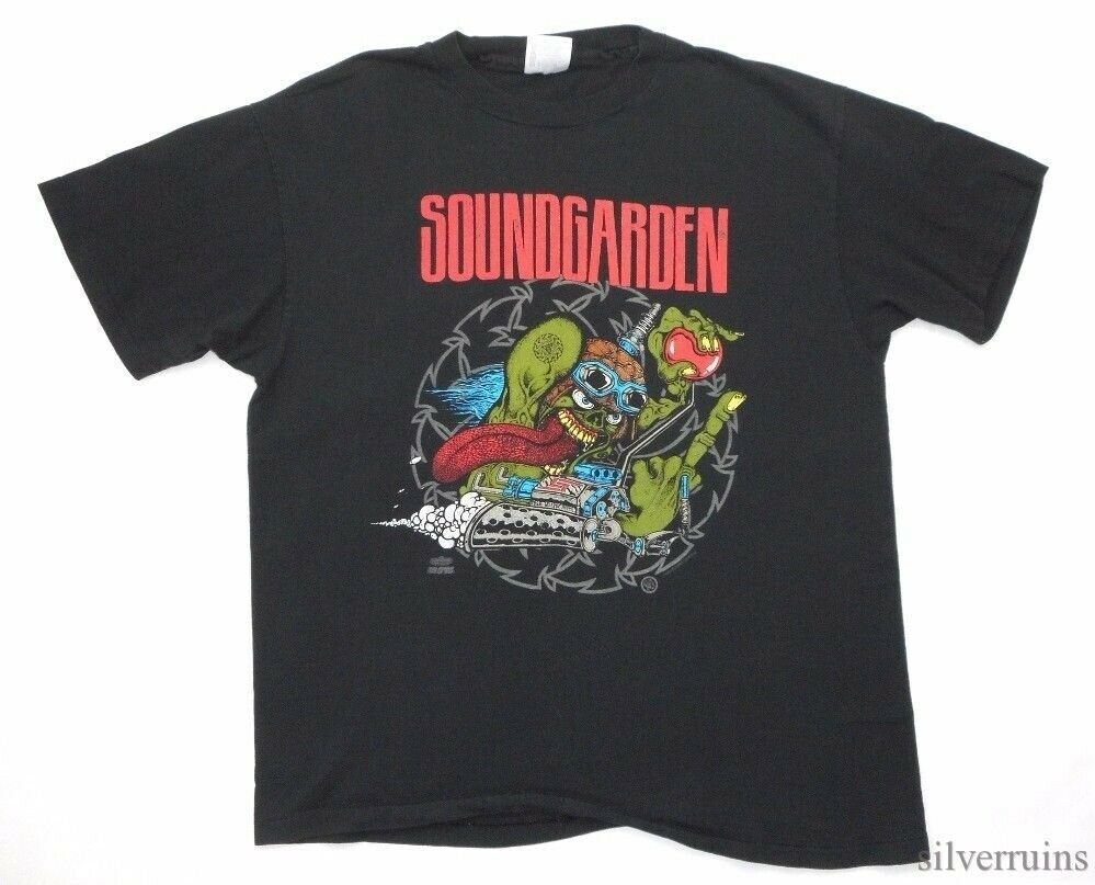 Soundgarden Vintage Shirt 1990'S Badmotorfinger Tour Seattle Grunge Band 91