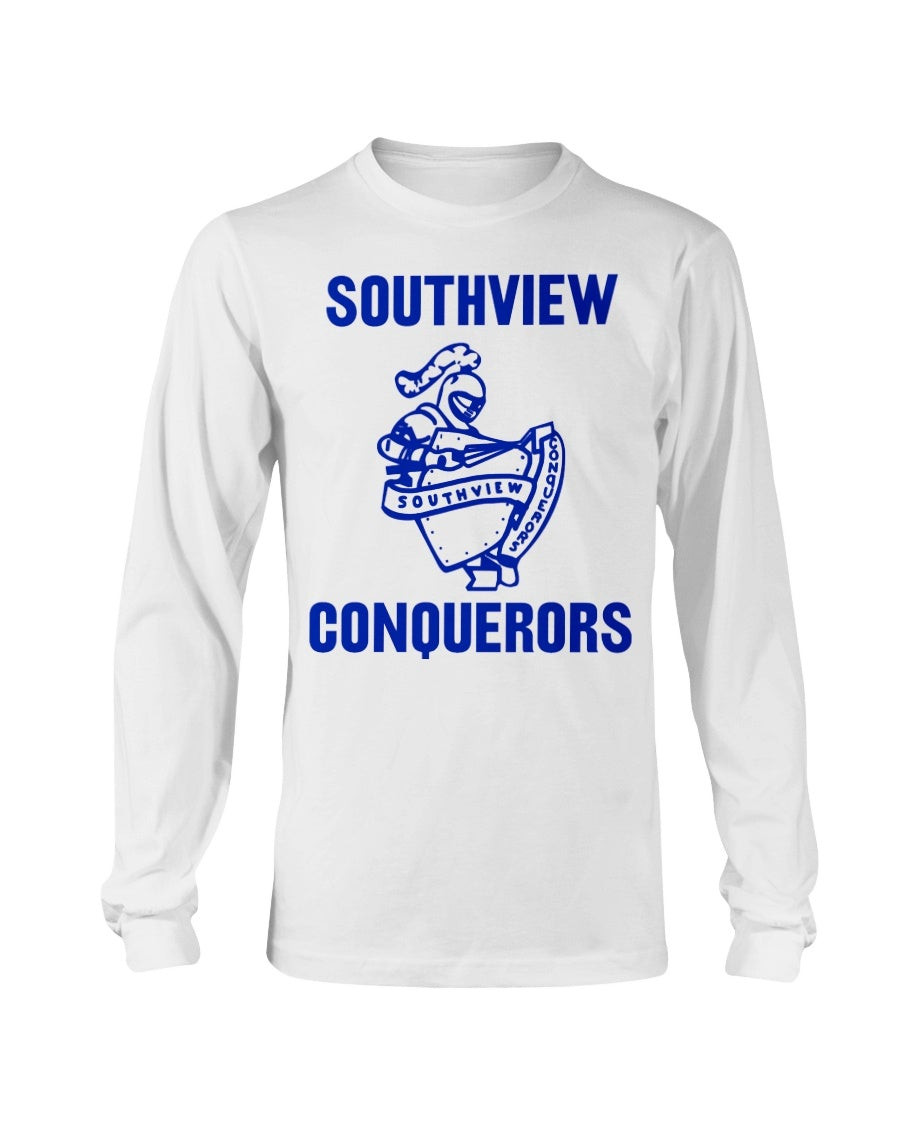 Southview Conquerors Logo Long Sleeve T Shirt 211201 southview conquerors logo long sleeve t shirt 211201
