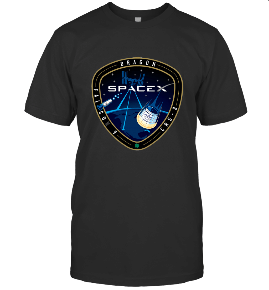 Spacex Crs 3 T Shirt White For Men T-Shirt