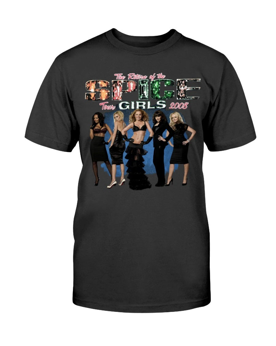 Spice Girls The Return Spice Girls Tour T Shirt 090421