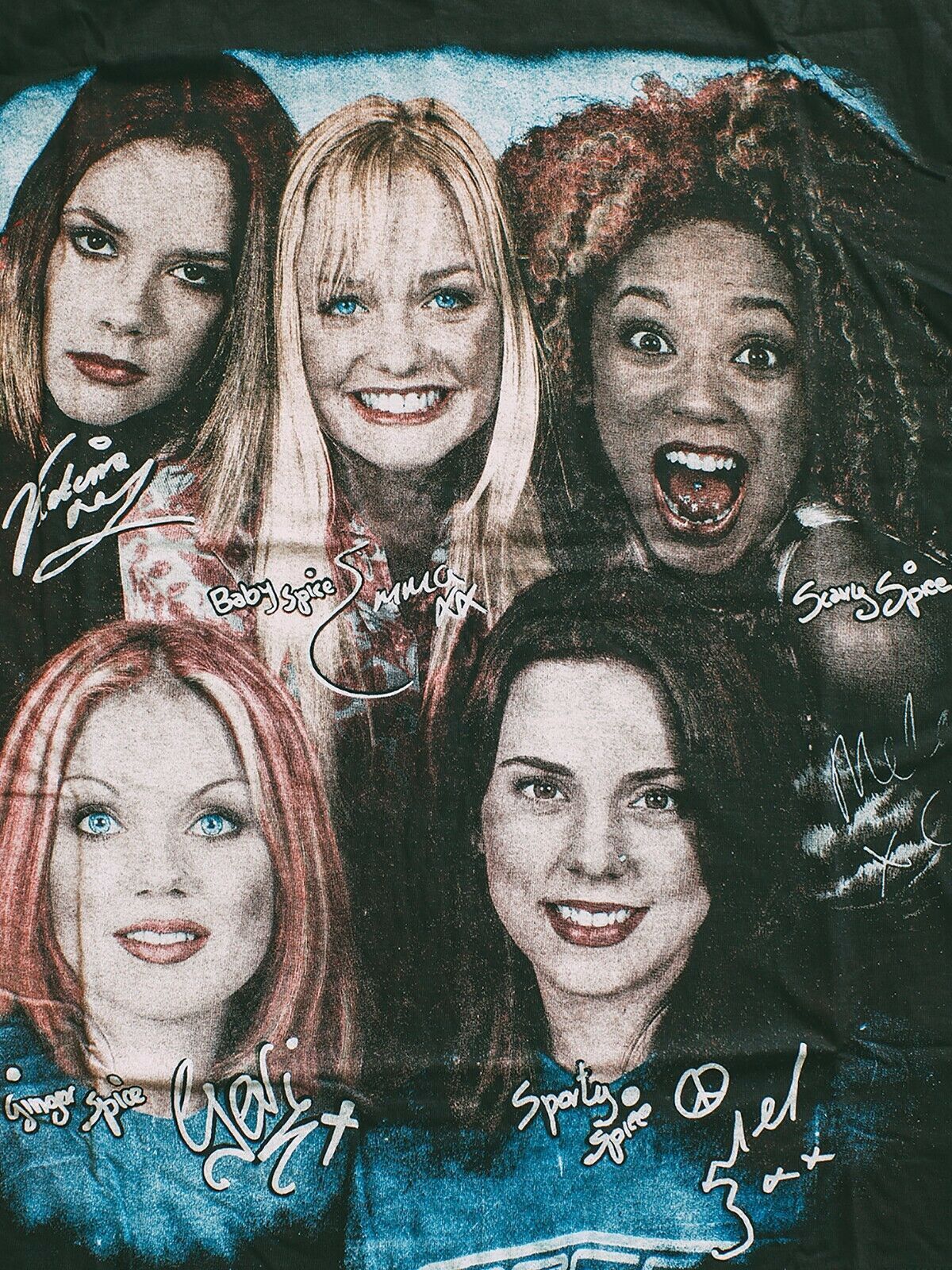 Spice Girls Vintage 90S Empire Girls Band Shirt Mtv Pop Music