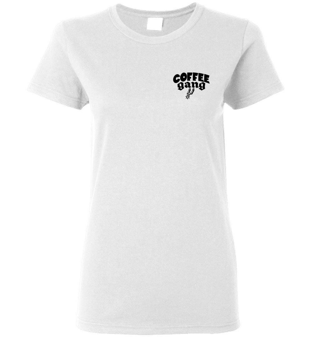 Spurs coffee gang Ladies T-shirt