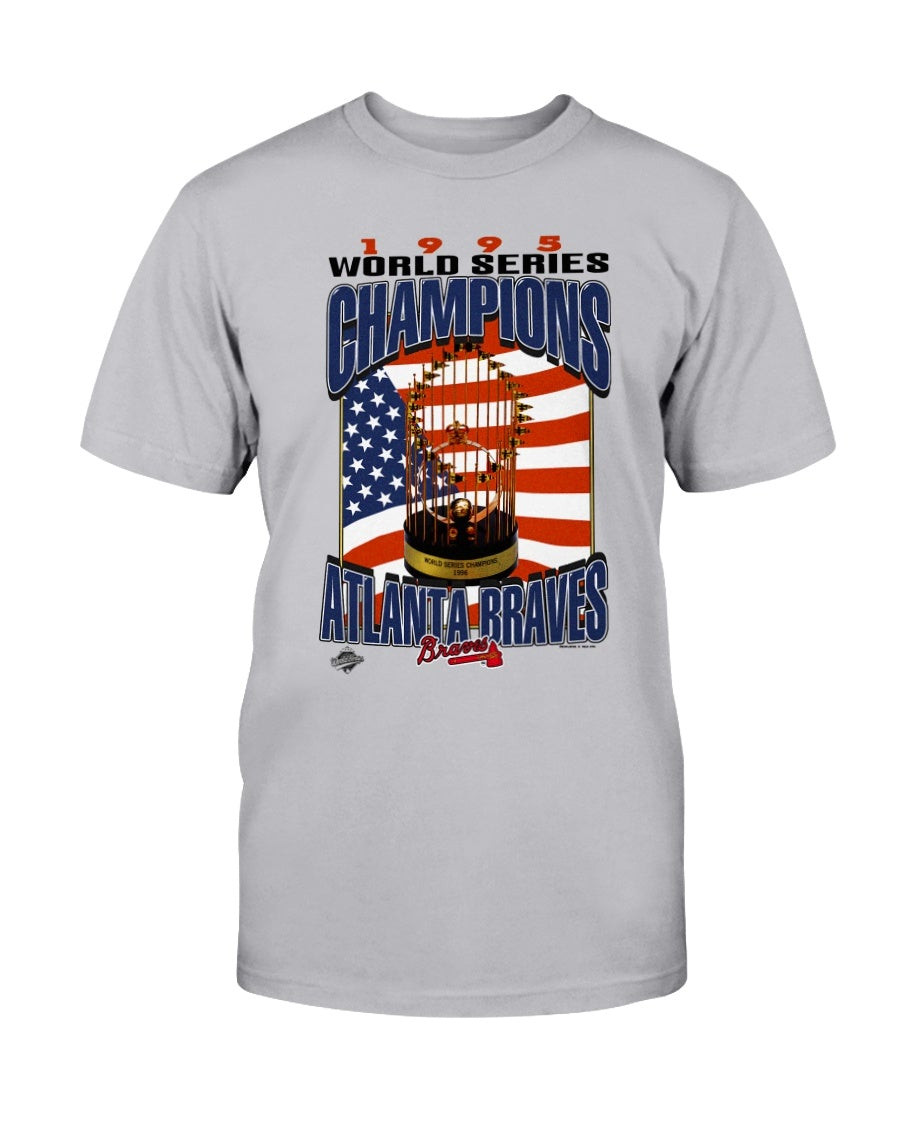 Starter   Atlanta Braves 1995 T Shirt 211109