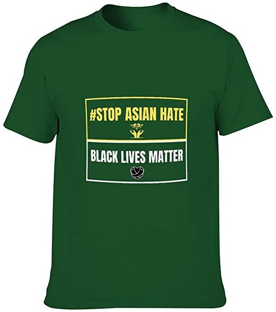 Stop Asian Hate Black Lives Matter Yard Sign with Stake Shirt