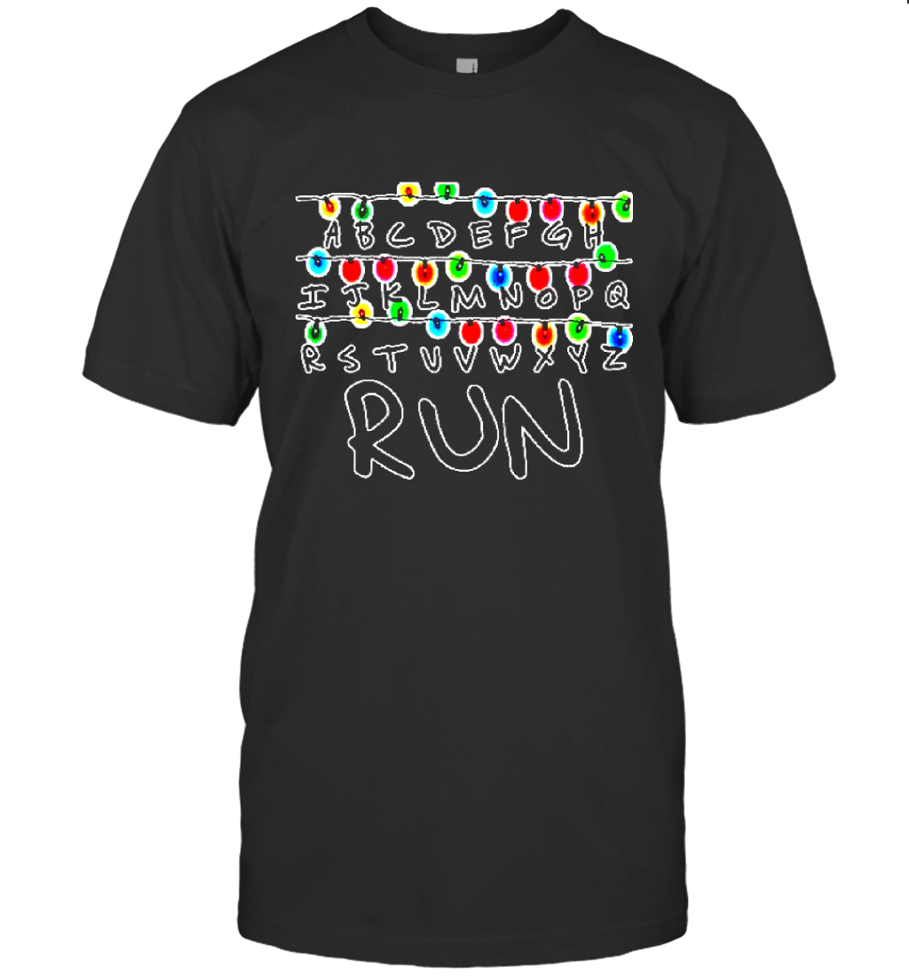 Stranger Things 4 Run Tshirt Black S Wq T-Shirt