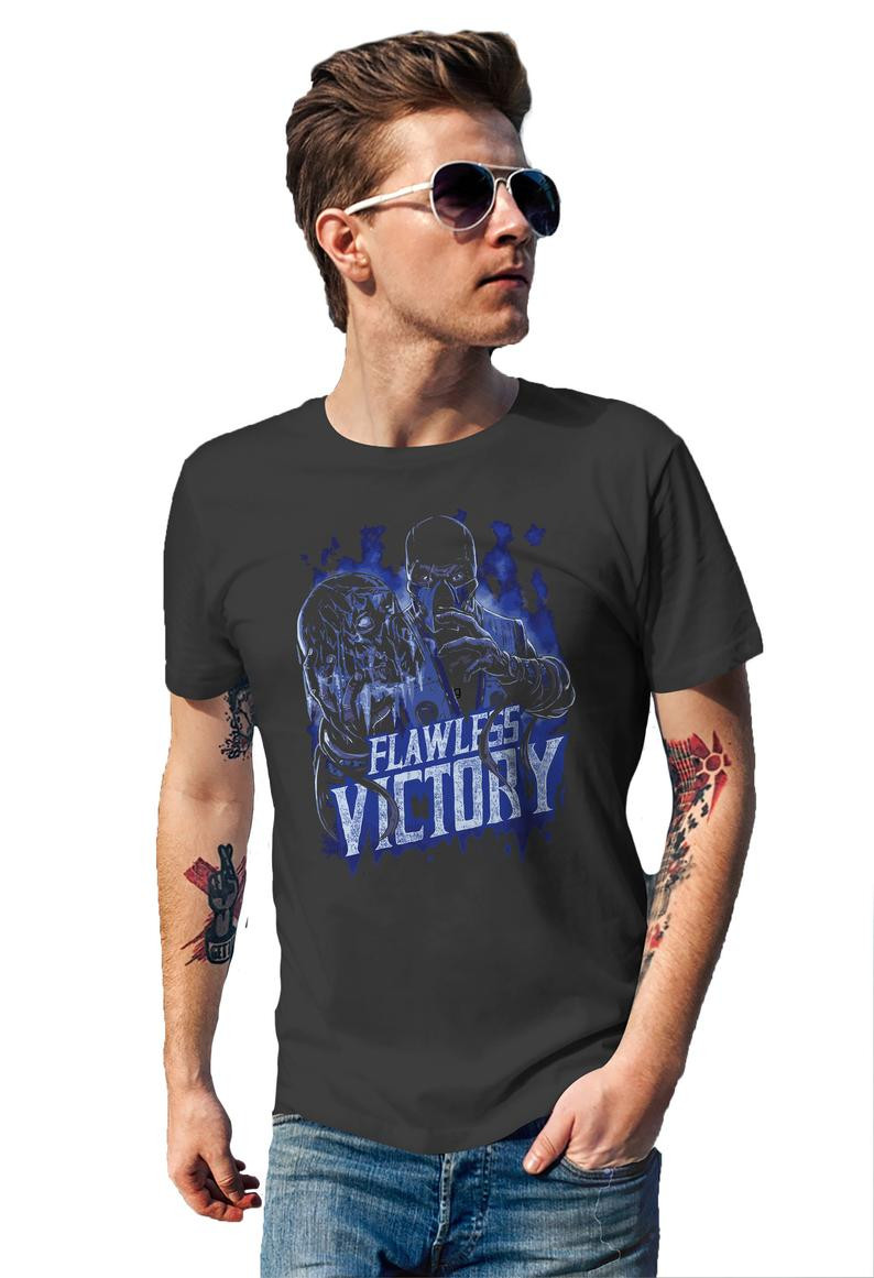 Sub Zero Flawless Victory Mortal Kombat Gaming T-Shirt sub zero flawless victory mortal kombat gaming t shirt l2cob