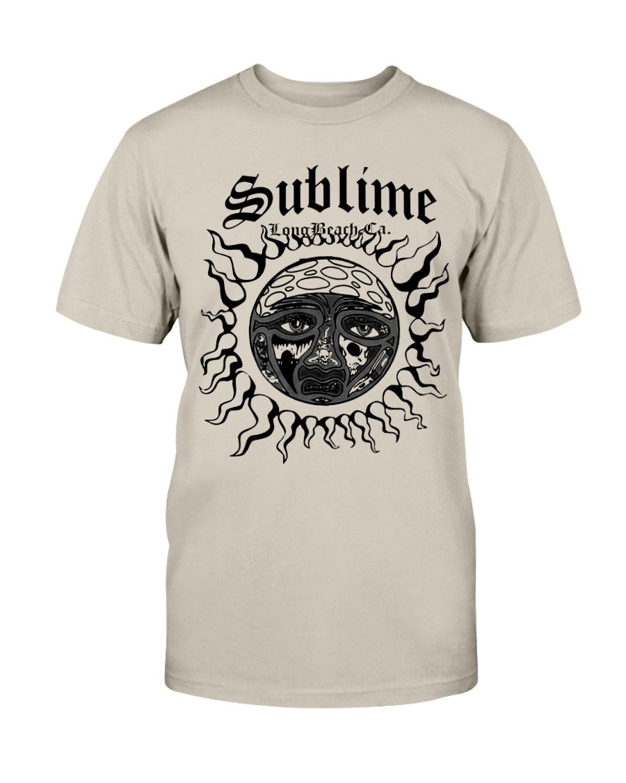 Sublime Graphic T Shirt Vintage Band Tee Distressed Concert T Shirt 211223