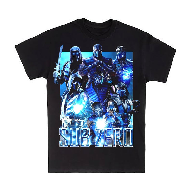 Subzero Mortal Kombat Custom T Shirt