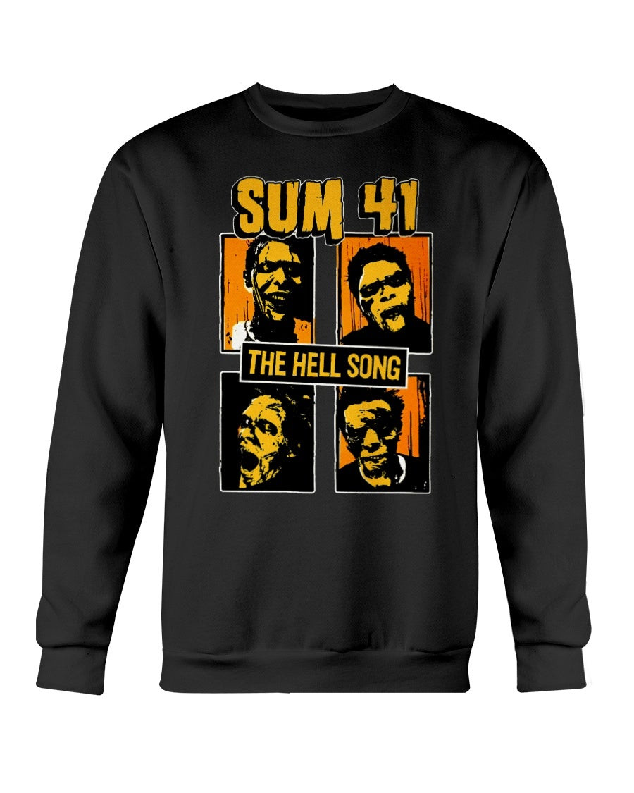 Sum 41 The Hell Song Rare Design Sweatshirt 211207