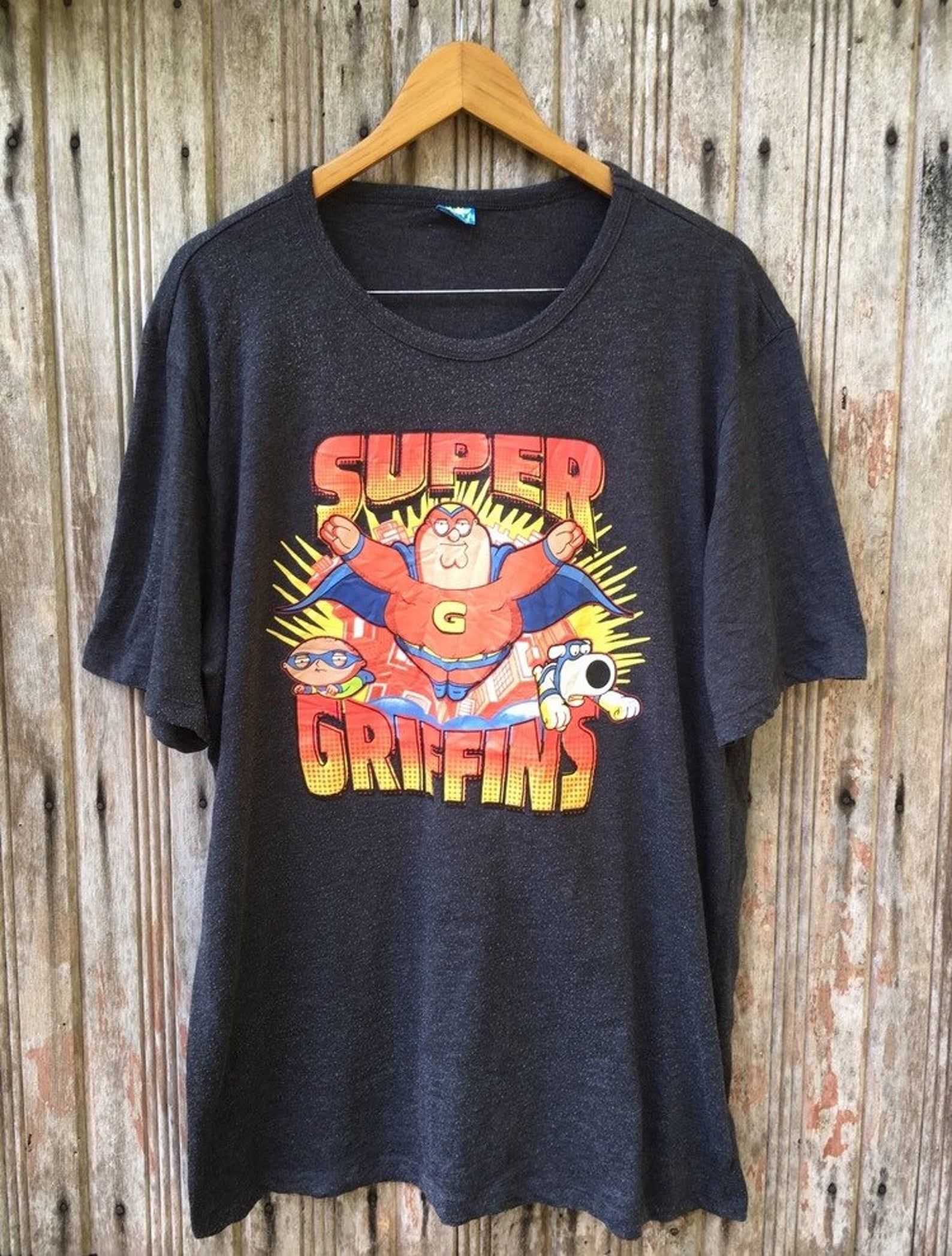 Super Griffins Family Guy Cartoon Tshirt X