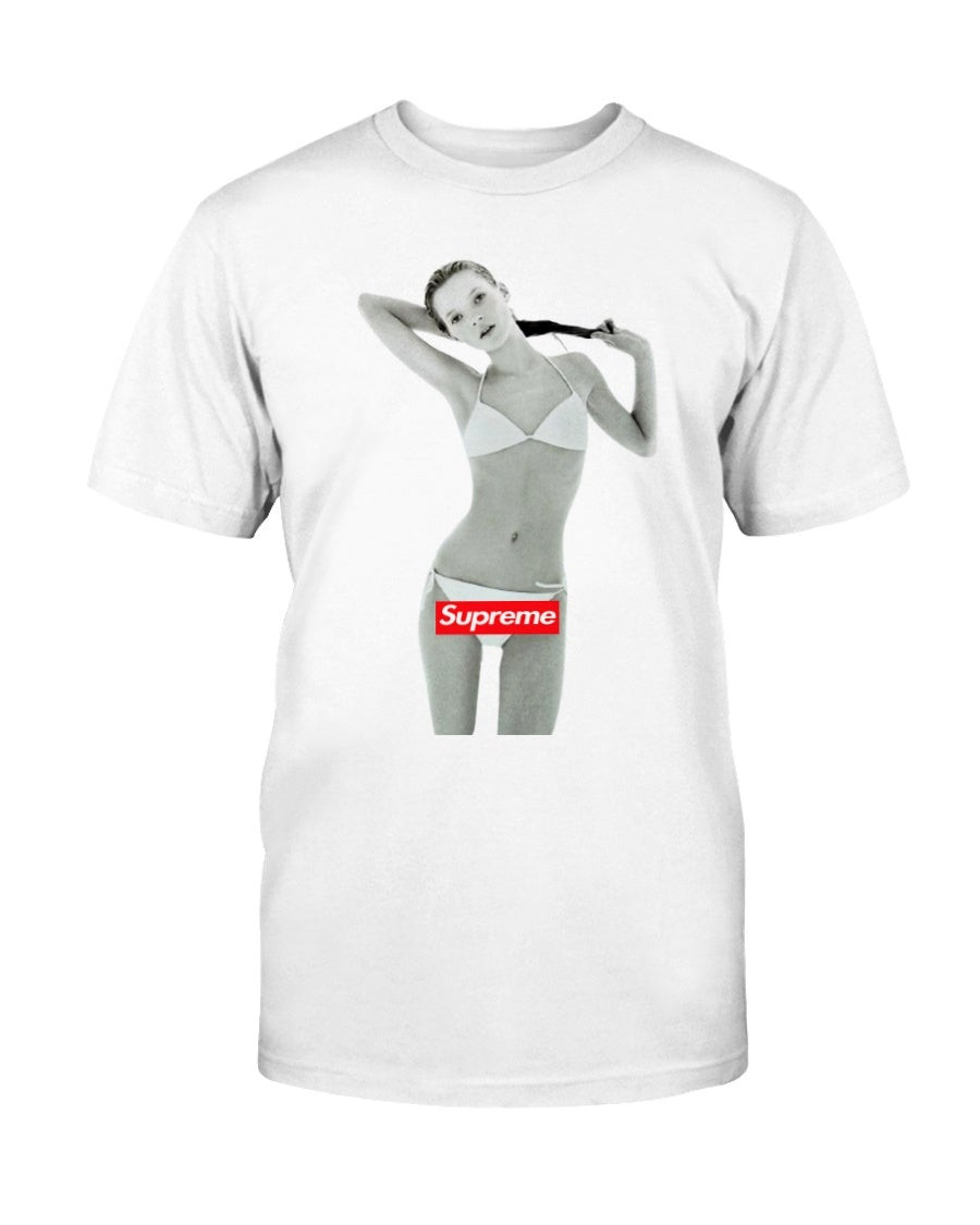 Supreme Kate Moss 2004 10Th Anniversary Photo T Shirt 210918