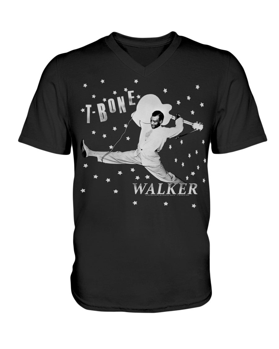 T Bone Walker Blues Guitarist V Neck T Shirt 210927