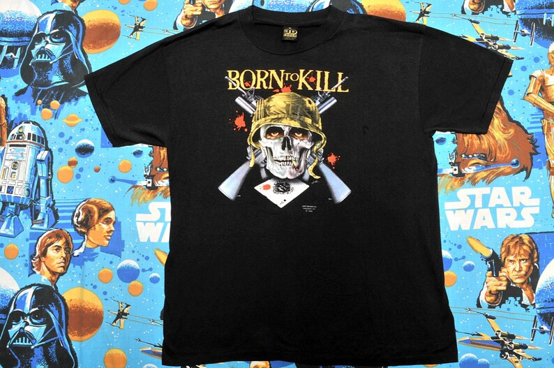 T Shirt Born To Kill Rare Design Shirt