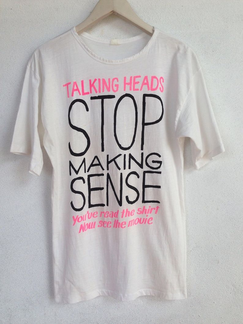 Talking Heads Stop Making Sense Tshirt