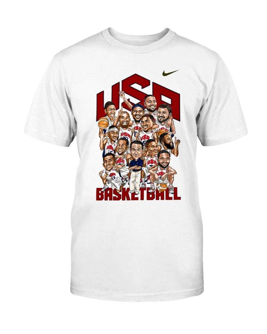 Team Usa 2012 Basketball T Shirt 210922