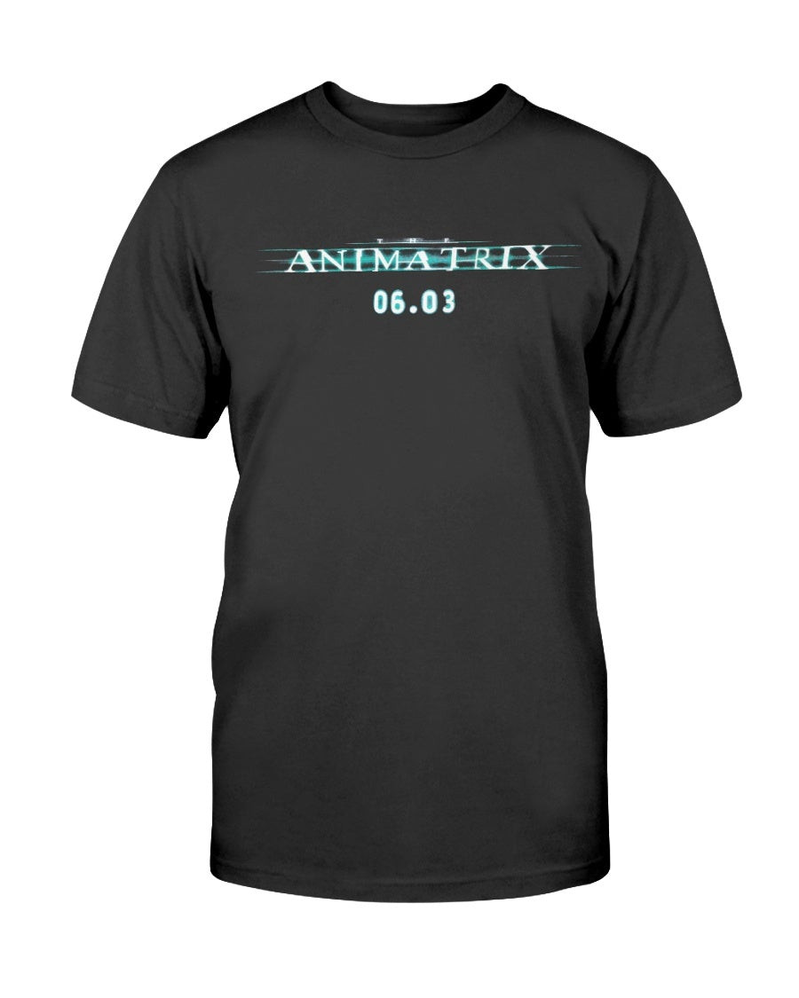 The Animatrix Movie Promo Vintage T Shirt 211204
