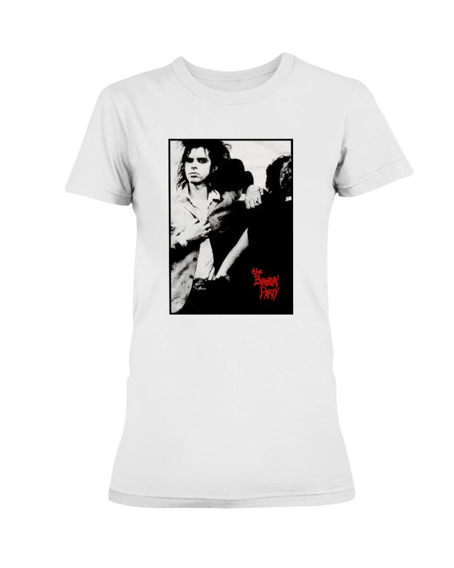 The Birthday Party With Nick Cave Vintage Ladies T Shirt 211123
