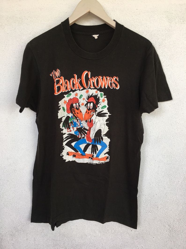 The Black Crowes Shake Your Money Maker World Tour Rock Band Concert T Shirt the black crowes shake your money maker world tour rock band concert t shirt