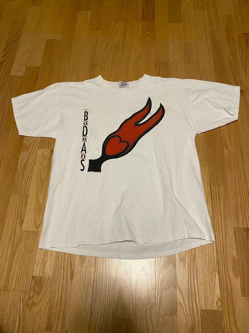 The Bodeans Summer 1992 Tour White Short Sleeve T Shirt