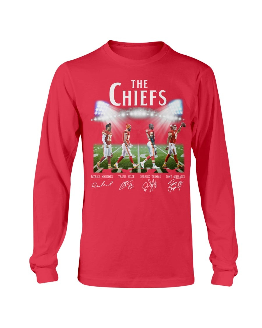 The Chiefs Signatures Long Sleeve T Shirt 211006