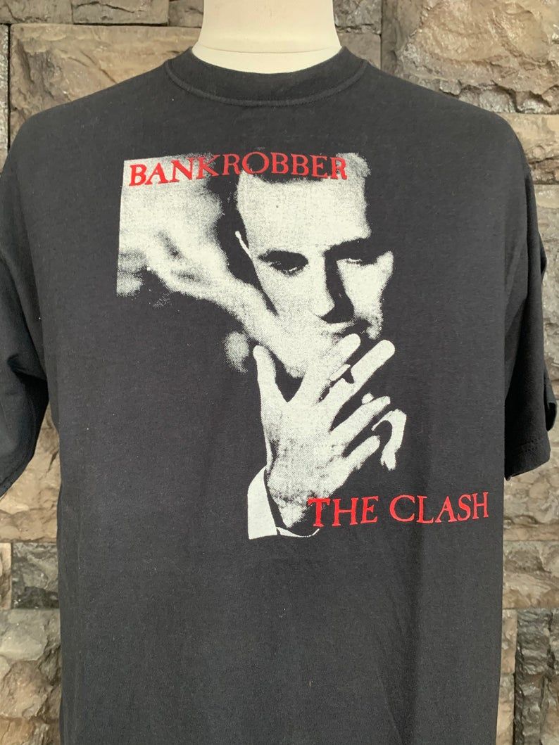The Clash Bank Robber Song Shirt