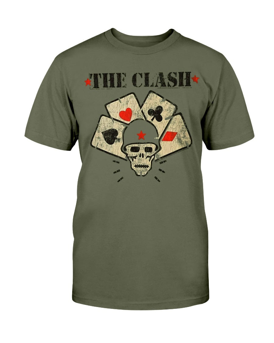The Clash Skull Suits Straight To Hell T Shirt 211115