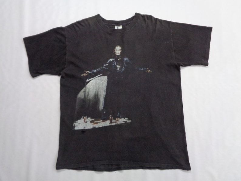 The Crow Distressed Shirt Vintage The Crow T Shirt Vintage 90S The Crow Brandon Lee Classics Horror Movie Made In Usa Tee T Shirt