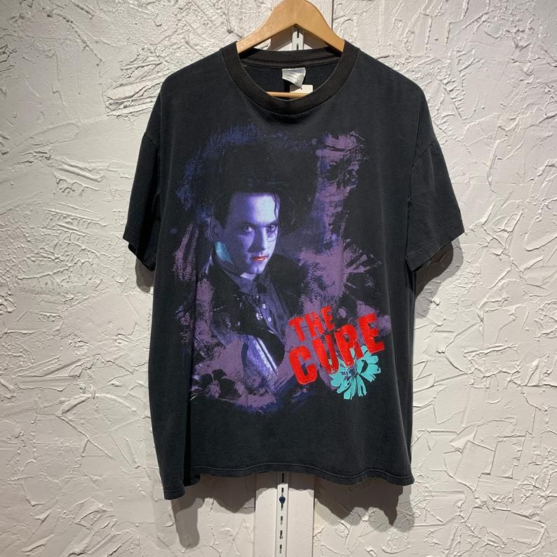 The Cure 1989 Music Promo Graphic Rock Band Print Shirt