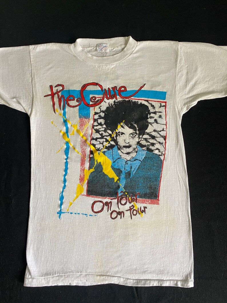 The Cure On Tour Kissing Tour Reprint Shirt